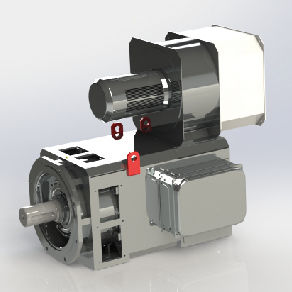 Синхронный двигатель - SY16 DRIVE 315 - COMER S.r.l. - AC / 400 В / IP23
