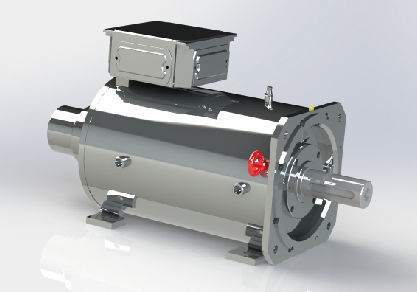 Синхронный двигатель - SY12 FLUID 160 - COMER S.r.l. - AC / 400 В / IP23