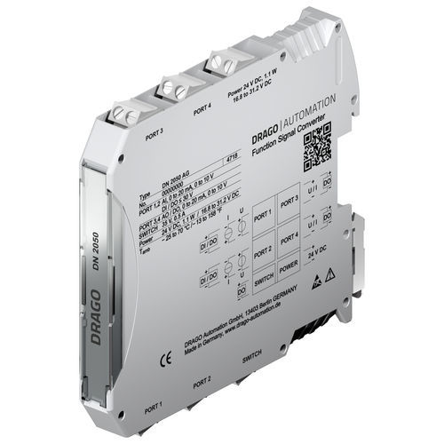 Аналоговый преобразователь - DN 2050 AG - DRAGO Automation GmbH - цифровой / сигнала / распределитель