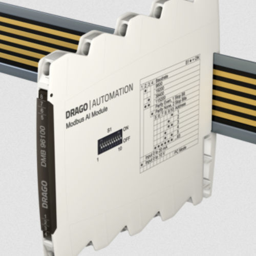 Аналоговый входной модуль - DMB 96100 B - DRAGO Automation GmbH - ModBUS RTU / RS485 / тока