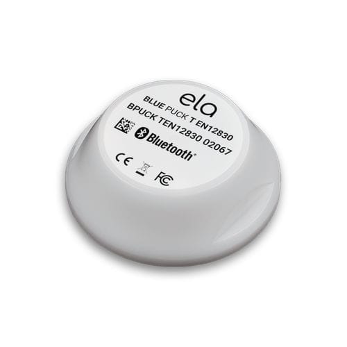 Цифровой регистратор - BLUE PUCK T EN12830 - ELA Innovation S.A - для измерения температуры / тока / энергия