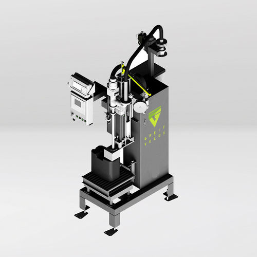 Наполнительная машина для бидонов - S-DOS-K - GREIF-VELOX Maschinenfabrik GmbH - полуавтоматическая / для жидкости с низкой вязкостью / для химической промышленности