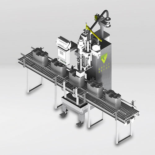 Наполнительная машина для бидонов - A-DOS-K (1-2) - GREIF-VELOX Maschinenfabrik GmbH - автоматическая / для жидкости с низкой вязкостью / для химической промышленности