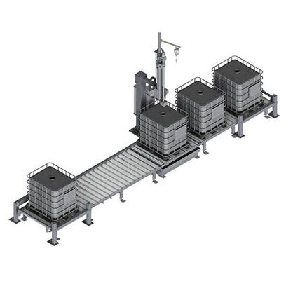 Наполнительная машина IBC - S-DOS-C (1-2) - GREIF-VELOX Maschinenfabrik GmbH - автоматическая / для жидкости с низкой вязкостью / для химической промышленности