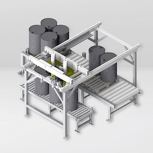 Штабелер и штабелеразгрузочная машина с рамой - GREIF-VELOX Maschinenfabrik GmbH - для строительных материалов / для фитосанитарных изделий / для нефтехимической промышленности