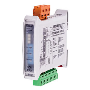 Шаговый контроллер двигателя - SC6-CAN - Middex-Electronic GmbH - DC / монтируемый на DIN-рейке / CANopen
