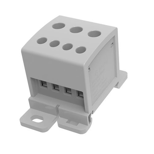 Клеммная колодка на DIN-рейке - SPDB3x16/4×6 - Ningbo SUPU Electronics Co., Ltd. - с винтовым соединением / из меди / сильного тока
