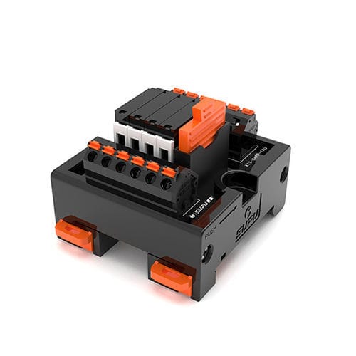 Модуль-реле DC - X1S-04PP-1AU - Ningbo SUPU Electronics Co., Ltd. - AC / для коммутации / на DIN-рейке
