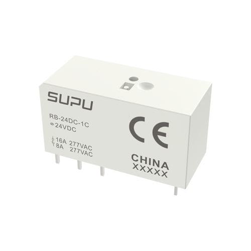 Электромеханическое реле 24 Vcc - RB-24DC-1C - Ningbo SUPU Electronics Co., Ltd. - компактное / PCB