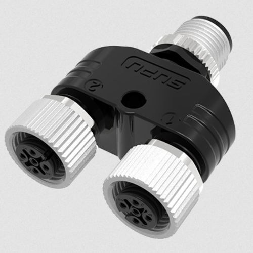 Распределитель для сигналов - M12A5M-YU-12A5F-12A5F - Ningbo SUPU Electronics Co., Ltd. - IP67
