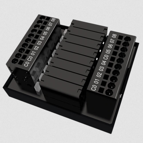 Модуль-реле DC - XF1T-08SS-1AU - Ningbo SUPU Electronics Co., Ltd. - монтируемый на DIN-рейке