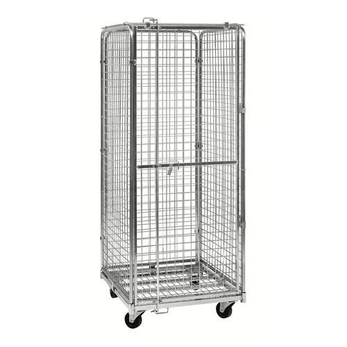 Контейнер на колесиках с полками - ROLS1200 - Italiana Contenitori Srl - из металла / устройство защиты от краж