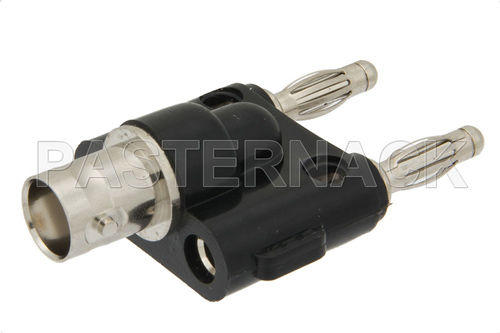 Электрический переходник для интерфейса - Banana Adapter RF Series - Pasternack Enterprises, Inc. - наружная резьба / внутренняя резьба / BNC