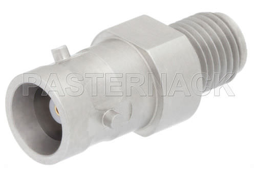 Адаптер с байонетным замком - ZMA Adapter RF Series  - Pasternack Enterprises, Inc. - для коаксиального кабеля / связной / из нержавеющей стали