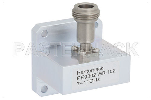 Адаптер для волновода - WR-102  - Pasternack Enterprises, Inc.