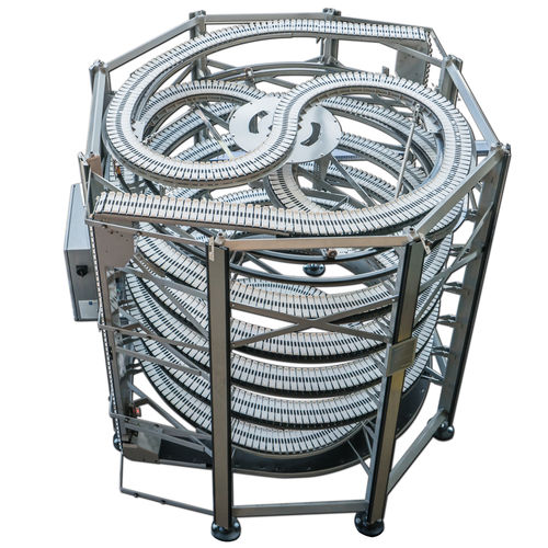 Ленточный конвейер - AVh - AmbaFlex Spiral Conveyor Solutions - с фартуком / спиральный / транспортный