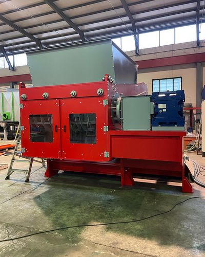 Измельчитель с 1 валом - SGS - SFH SRL LEOPARD IMPIANTI - для дерева / бумага / для твердых и сыпучих отходов