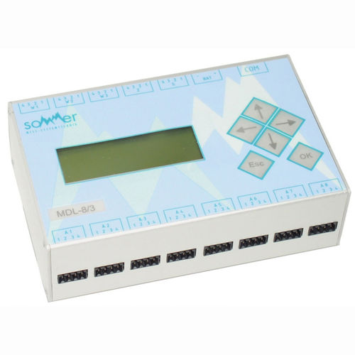 Регистратор данных скорости воздуха - MDL 8/3  - SOMMER Messtechnik GmbH - GSM/GPRS / RS-232 / с дисплеем LCD