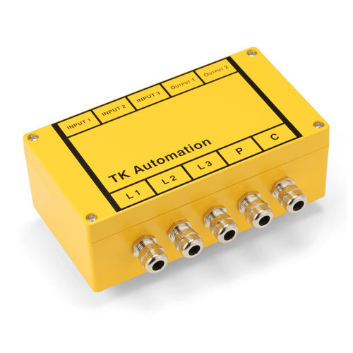 Ударопрочный корпус - BDN series - TAKACHI Electronics Enclosure Co., Ltd. - напольный / прямоугольный / из литого алюминия