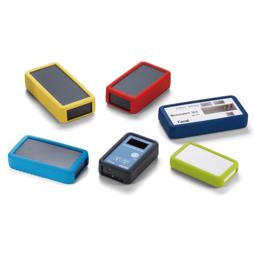 Портативный корпус - LCS series - TAKACHI Electronics Enclosure Co., Ltd. - прямоугольный / из ABS / из силикона