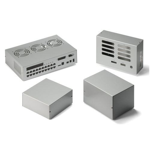 Корпус из листового металла - MB series - TAKACHI Electronics Enclosure Co., Ltd. - для письменного стола / модульный / из алюминия