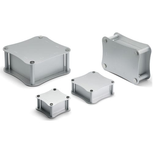Дизайнерский корпус - ALR series - TAKACHI Electronics Enclosure Co., Ltd. - для письменного стола / модульный / алюминий