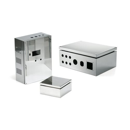 Коробка из нержавеющей стали - SSB series - TAKACHI Electronics Enclosure Co., Ltd. - напольная / для письменного стола / прямоугольная