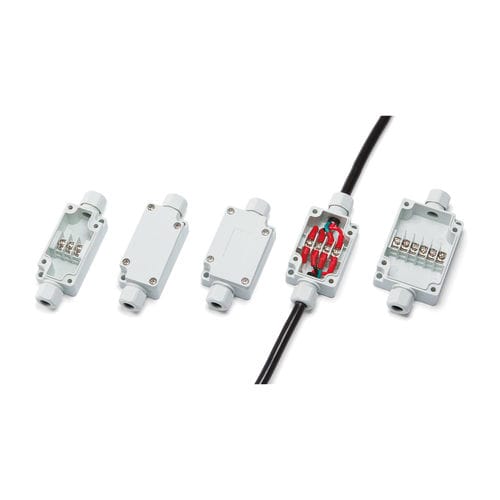 Герметичная соединительная коробка - TMC series - TAKACHI Electronics Enclosure Co., Ltd. - выступающая / IP65 / из пластика