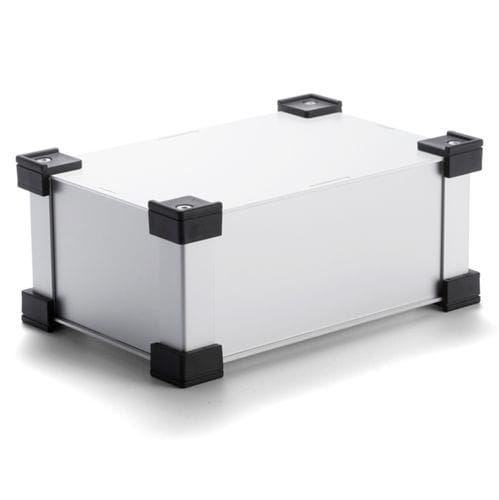 Корпус по индивидуальному заказу - ALGF series - TAKACHI Electronics Enclosure Co., Ltd. - для письменного стола / квадратный / из алюминия