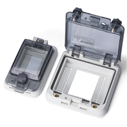 Корпус с прозрачной дверью - IW series - TAKACHI Electronics Enclosure Co., Ltd. - встраиваемый / прямоугольный / квадратный