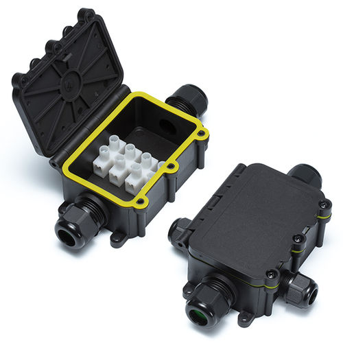 Встраиваемая соединительная коробка - JW HINGED - TAKACHI Electronics Enclosure Co., Ltd. - IP68 / из полиамида / для промышленной сети