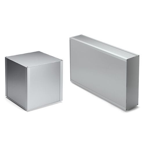 Корпус по индивидуальному заказу - ALSF series - TAKACHI Electronics Enclosure Co., Ltd. - для письменного стола / квадратный / алюминий