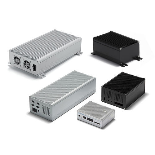 Корпус по индивидуальному заказу - EXHS series - TAKACHI Electronics Enclosure Co., Ltd. - для письменного стола / прямоугольный / из экструдированного алюминия