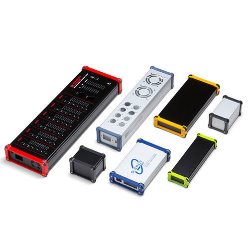 Корпус по индивидуальному заказу - EXPS series - TAKACHI Electronics Enclosure Co., Ltd. - для письменного стола / прямоугольный / из экструдированного алюминия