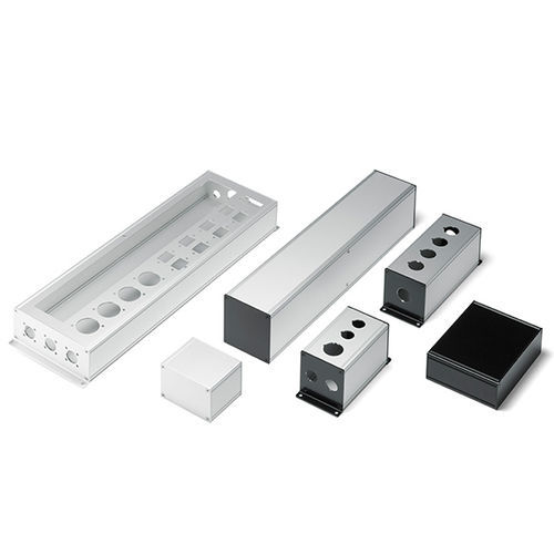 Корпус по индивидуальному заказу - KCF series - TAKACHI Electronics Enclosure Co., Ltd. - малого размера / прямоугольный / алюминий