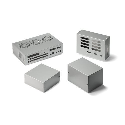 Корпус по индивидуальному заказу - MBF series - TAKACHI Electronics Enclosure Co., Ltd. - для письменного стола / прямоугольный / из алюминия