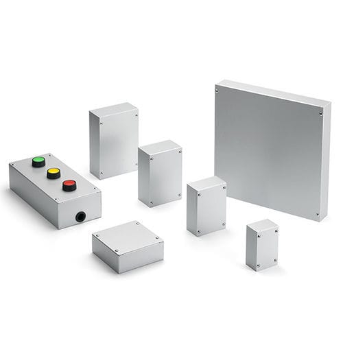 Корпус по индивидуальному заказу - TCF series - TAKACHI Electronics Enclosure Co., Ltd. - для письменного стола / прямоугольный / из листового металла