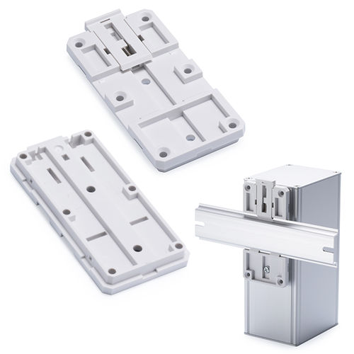 Опора для корпуса - DRP series - TAKACHI Electronics Enclosure Co., Ltd. - из пластмассы / на DIN-рейке / фиксированная