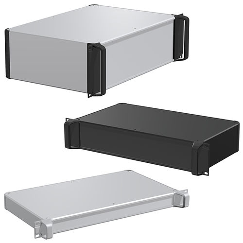 Корпус стойка 19 дюймов - AUR series - TAKACHI Electronics Enclosure Co., Ltd. - прямоугольный / алюминий / для счетчика воды