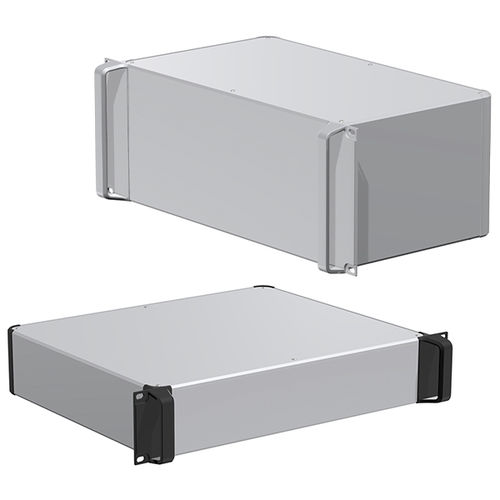 Корпус для монтажа в стойку - AUXRE series - TAKACHI Electronics Enclosure Co., Ltd. - стойка 19 дюймов / прямоугольный / из алюминия