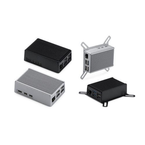 Корпус с настенным монтажом - RPH series - TAKACHI Electronics Enclosure Co., Ltd. - для письменного стола / прямоугольный / алюминий