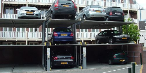 Платформа для парковки 3 уровня - Parklift 413 - Otto Wöhr GmbH
