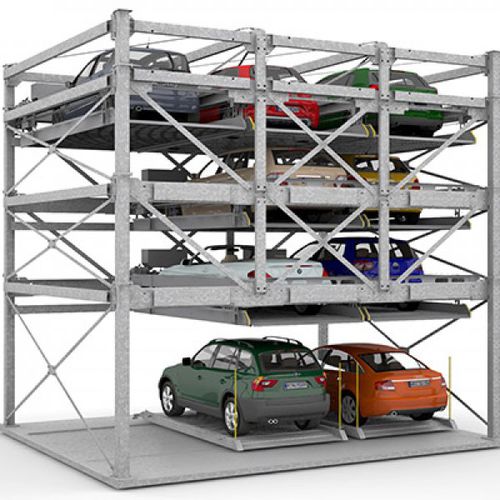 Разнонаправленная платформа для парковки - Combiparker 556 - Otto Wöhr GmbH - многоуровневая