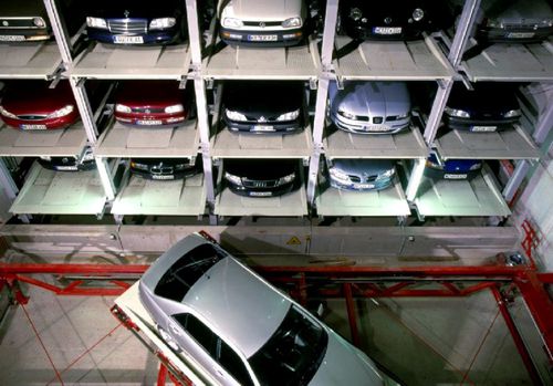 Платформа для парковки вращающаяся - Multiparker 720 - Otto Wöhr GmbH - многоуровневая