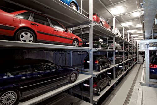 Многоуровневая платформа для парковки - Multiparker 740 - Otto Wöhr GmbH