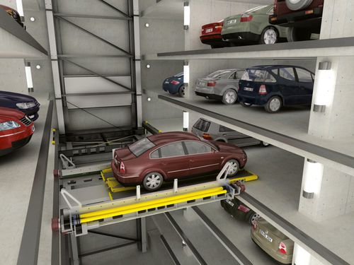 Раздвижная платформа для парковки - Multiparker 750 - Otto Wöhr GmbH - многоуровневая