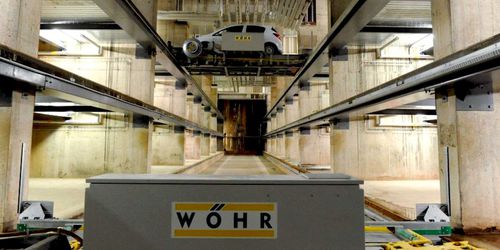 Платформа для парковки с регулируемым наклоном - Multiparker 760 - Otto Wöhr GmbH - с 2 уровнями