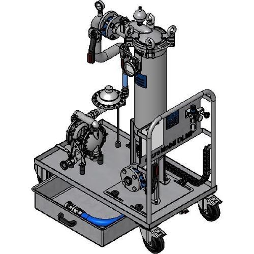 Фильтровальная установка давление - BFOT - Siga Filtration - для окрашивания / мобильная / из нержавеющей стали
