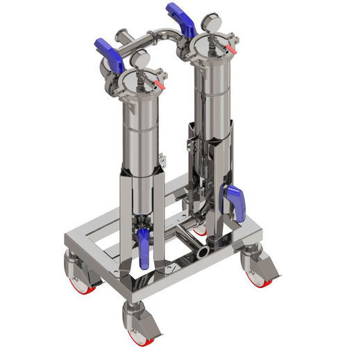 Картер для фильтра 2 уровня - Siga Filtration - с множеством отделений / для напитков / из нержавеющей стали