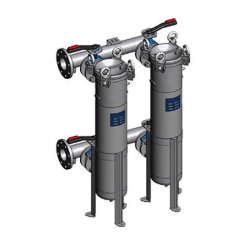 Картер для фильтра сумка - 2BFOS2 - Siga Filtration - для жидкостей / из нержавеющей стали / 2 уровня